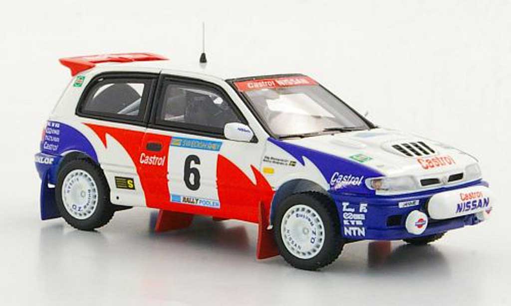 Nissan Pulsar 1/43 Provence Moulage GTI-R No.6 S.Blomqvist / B. Melander Rally Schweden 1992 modellino in miniatura