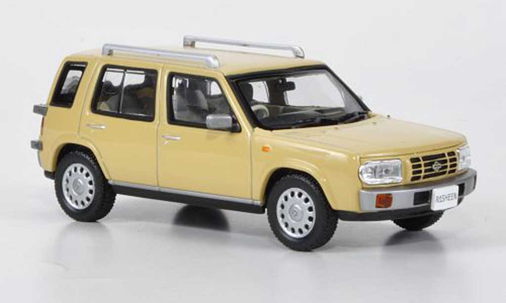 Nissan Rasheen 1/43 Norev Typ II beige RHD 1994 modellino in miniatura