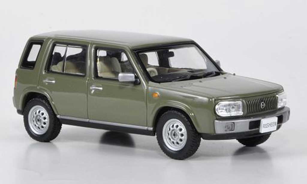 Nissan Rasheen 1/43 Norev Typ I grigiogrun RHD 1997 modellino in miniatura