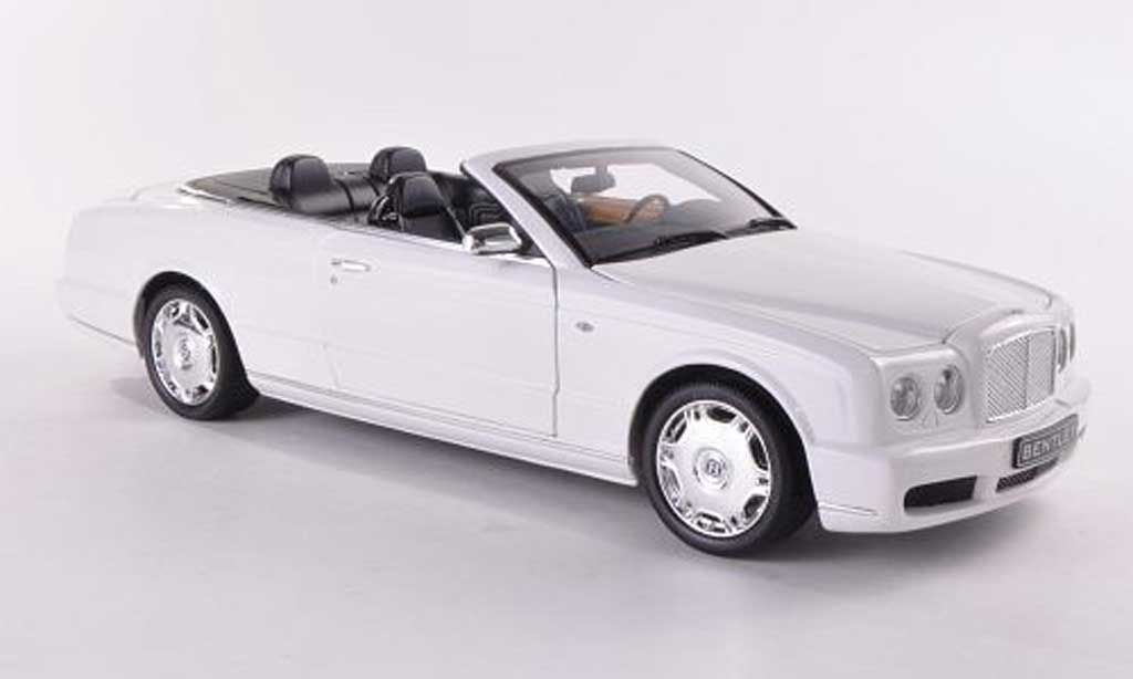 Bentley Azure 1/18 Minichamps bianco LHD 2006 modellino in miniatura