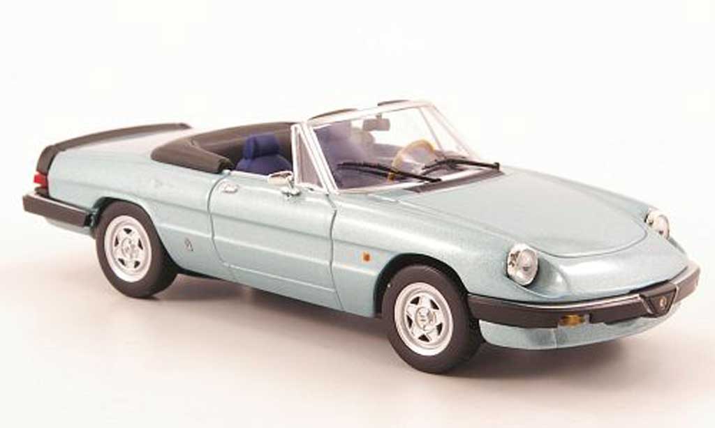 Alfa Romeo Spider 1983 1/43 Minichamps 1983 2.0 grigio grun modellino in miniatura