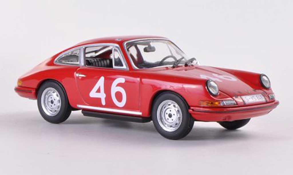 Porsche 911 S 1/43 Minichamps S No.46 B.Cahier / J.-C.Killy Targa Florio 1967 modellino in miniatura