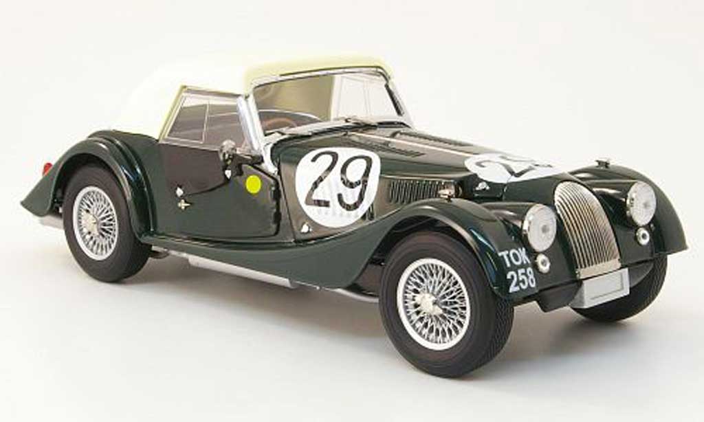 Morgan Plus 4 1/18 Kyosho no.29 tok 258 24h le mans 1953 modellino in miniatura