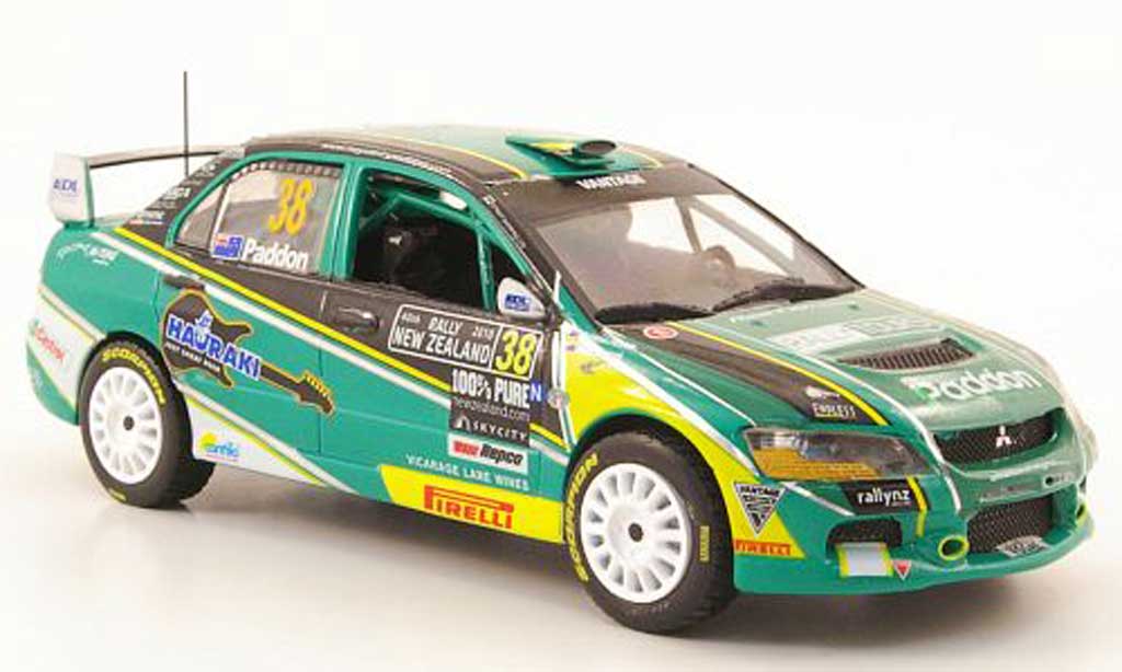 Mitsubishi Lancer Evolution IX 1/43 Vitesse Evolution IX No.38 Rally Neuseeland 2010 modellino in miniatura