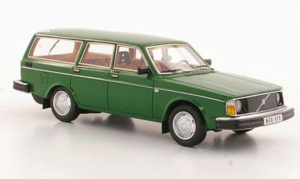 Volvo 245 1/43 Neo DL grun 1976 modellino in miniatura