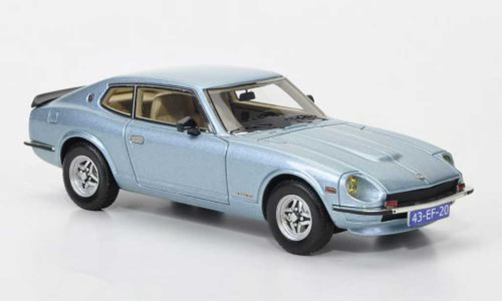Datsun 260Z 1/43 Neo 2+2 grigio blu 1975 modellino in miniatura