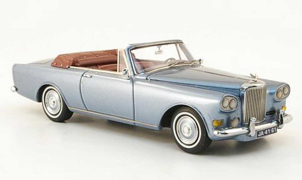 Bentley Continental SIII 1/43 Neo SIII Mulliner Park Ward DHC grigio blu 1963 modellino in miniatura