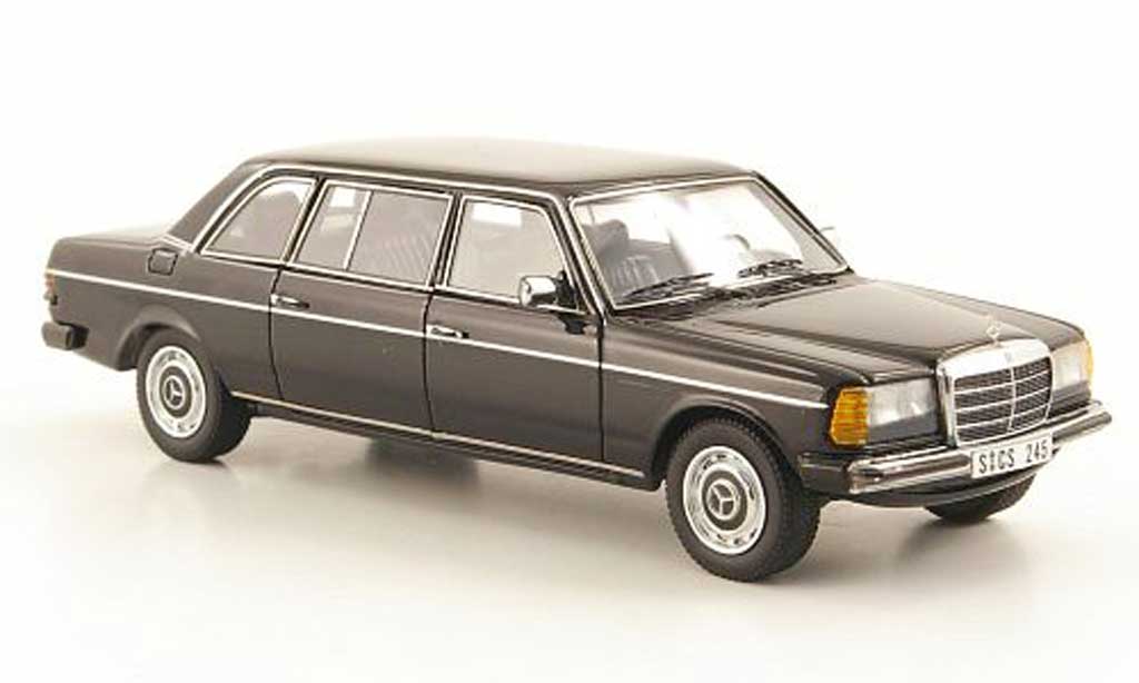 Mercedes 240 1/43 Neo D Lang (V123) nero W123-Langversion 1978 modellino in miniatura