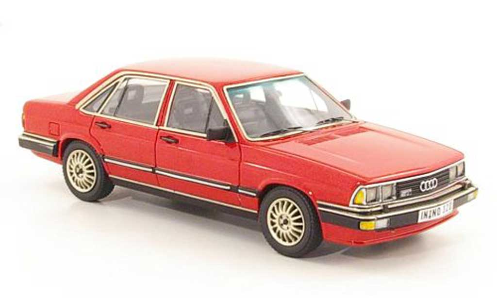 Audi 200 1/43 Neo 5T (Typ 43) rosso 1980 modellino in miniatura