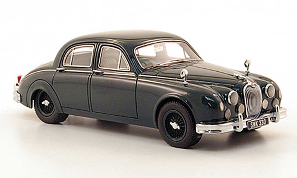 Jaguar MK 1 1/43 Neo 1 3.4 nero-vert 1955 modellino in miniatura