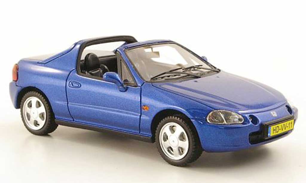 Honda CRX del Sol 1/43 Neo del Sol blu 1992 modellino in miniatura