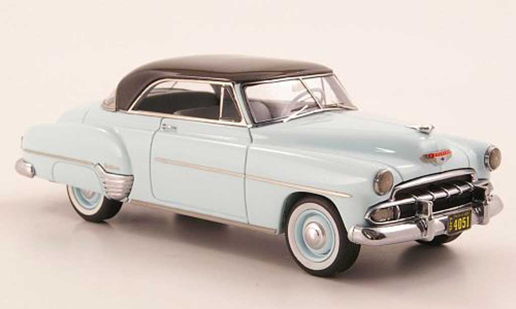 Chevrolet De Luxe 1/43 Neo Styleline Hardtop Coupe blu/grigio 1952 modellino in miniatura