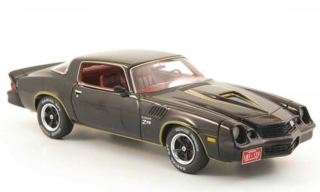 Chevrolet Camaro Z28 1/43 Neo Z28 Z 28 nero mit golden Streifen 1978 modellino in miniatura