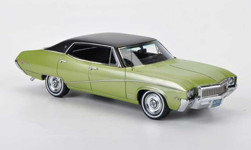 Buick Skylark 1/43 Neo Sedan grun/mattnero 1968 modellino in miniatura