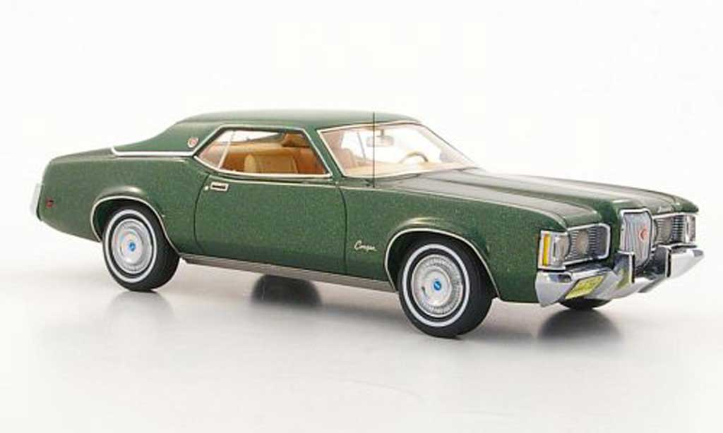 Mercury Cougar 1/43 Neo MkII grun/grun 1971 modellino in miniatura