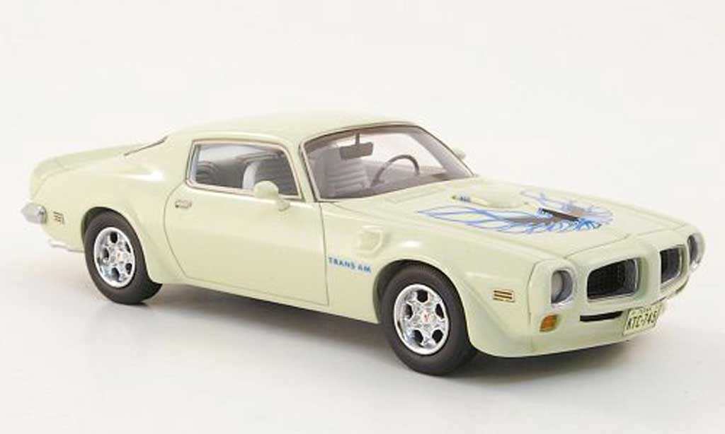 Pontiac Trans Am 1/43 Neo Firebird bianco 1972 modellino in miniatura