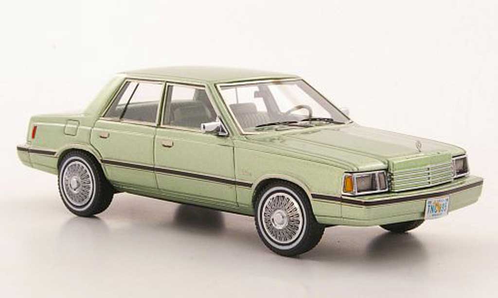 Dodge Aries 1/43 Neo (K-Car) grun 1983 modellino in miniatura