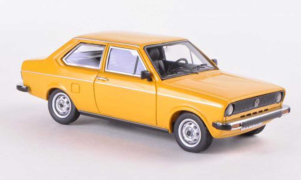 Volkswagen Derby 1/43 Neo I giallo limitierte Auflage 300 Stuck 1979 modellino in miniatura
