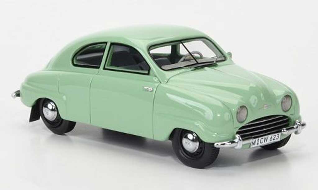 Saab 92B 1/43 Neo grun limited edition 1952 modellino in miniatura