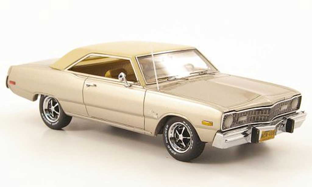 Dodge Dart 1973 1/43 American Excellence 1973 Swinger beige/beige lim. Aufl. 500 1973 modellino in miniatura