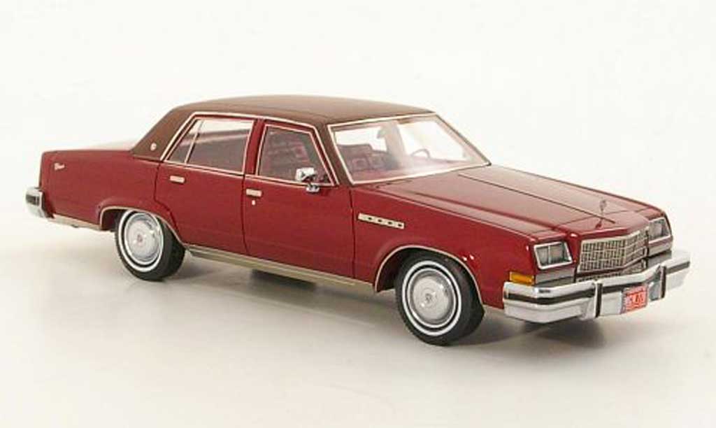 Buick Electra 1/43 American Excellence Sedan rosso/marronee limited edition 1977 modellino in miniatura