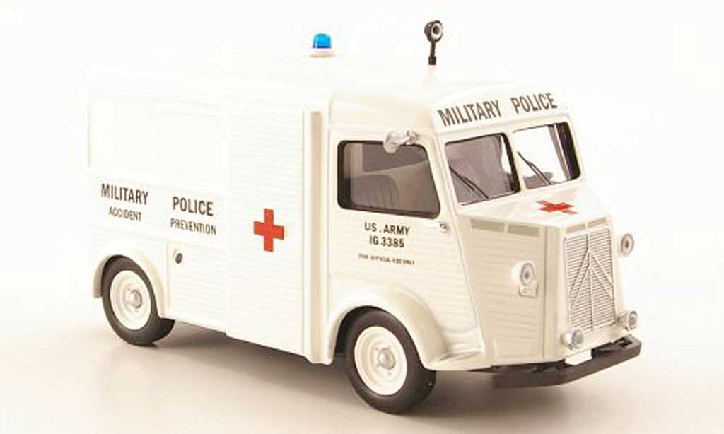 Citroen Type H 1/43 IXO Military Police Accident Prevention 1967 modellino in miniatura