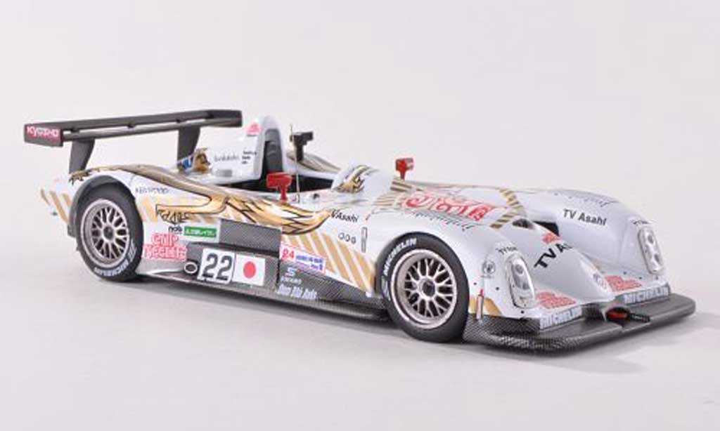 Panoz LMP-1 1/43 IXO Roadster S No.22 TV Asahi Team 24h Le Mans 2000 K.Tsuchiya/M.Kondo/A.Lida modellino in miniatura