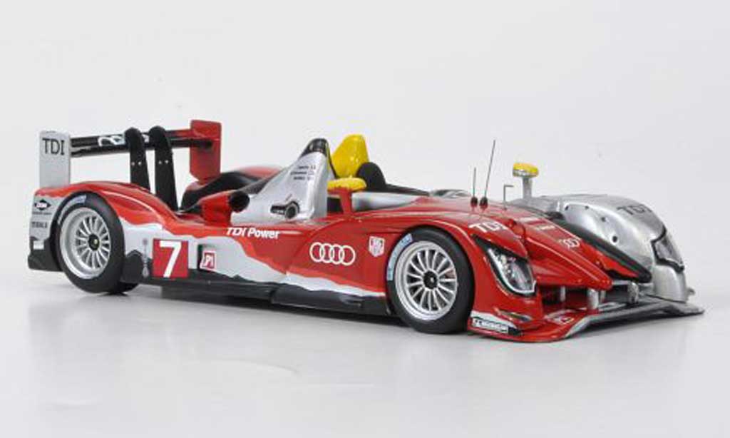 Audi R15 2010 1/43 IXO 2010 TDI NO.7Sport 24h Le Mans 2010 modellino in miniatura