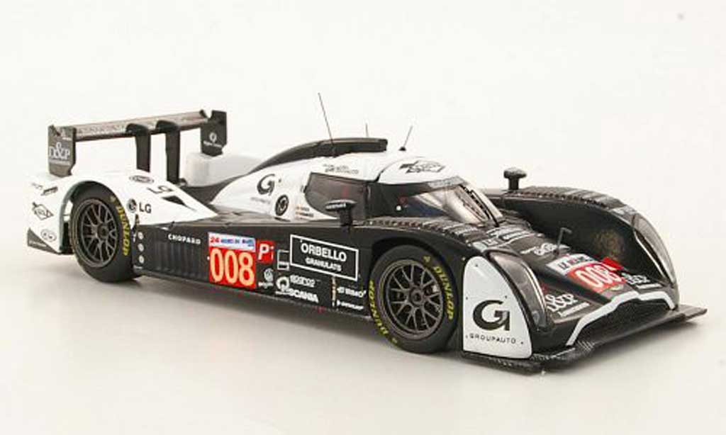 Aston Martin LMP1 1/43 IXO Lola No.008 P.Ragues / V.Ickx / F.Mailleux 24h Le Mans 2010 modellino in miniatura