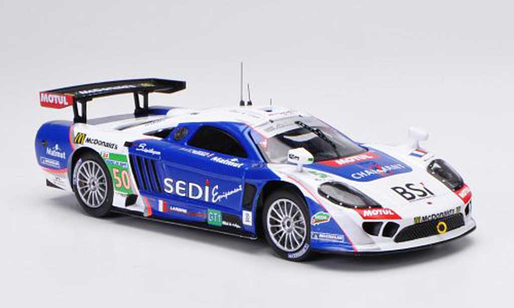 Saleen S7R 2010 1/43 IXO 2010 No.50 G.Gardel / R.Berville / J.Canal 24h Le Mans modellino in miniatura