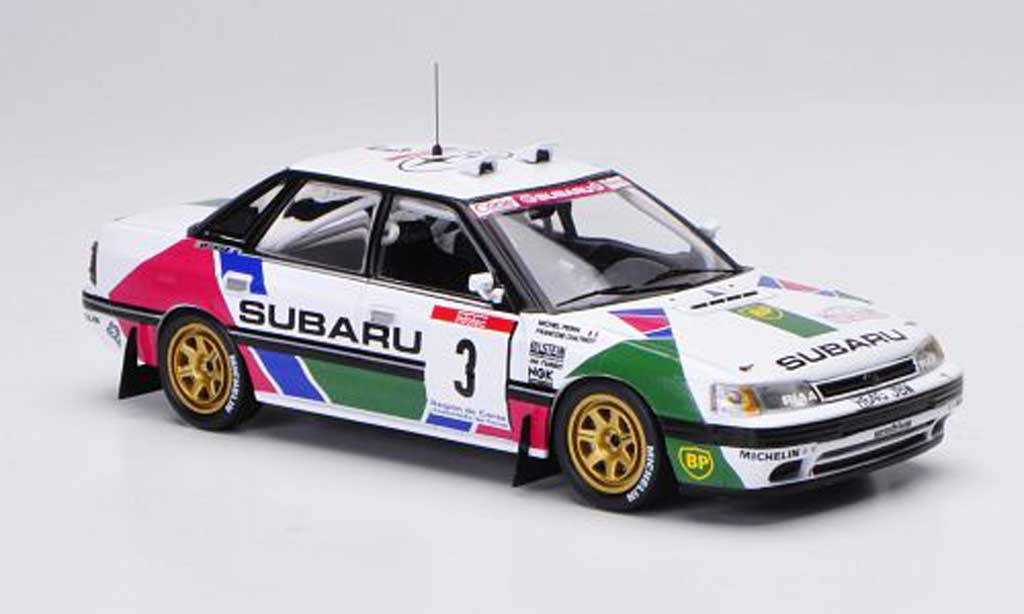 Subaru Legacy RS 1991 1/43 IXO RS 1991 No.3 F.Chatriot / M.Perin Tour de Corse modellino in miniatura
