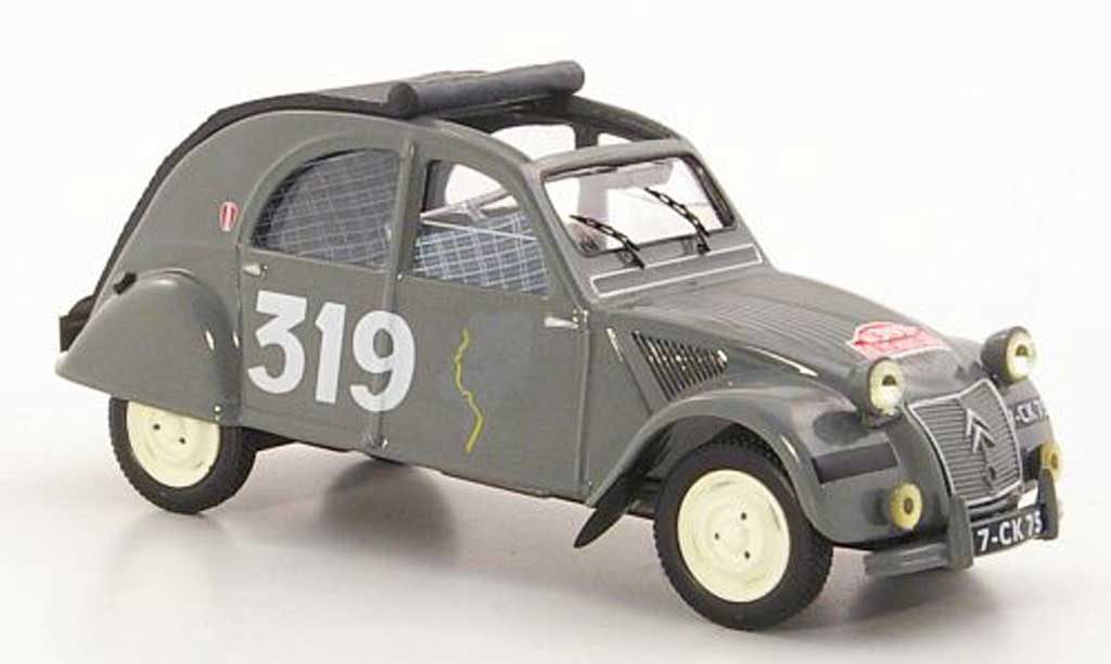 Citroen 2CV 1/43 IXO No.319 M.Bernier / J.Duvey Rally Monte Carlo 1954 modellino in miniatura