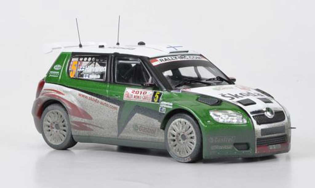 Skoda Fabia S2000 1/43 IXO S2000 No.5 Hanninen/Markkula Rally Monte Carlo 2010 modellino in miniatura