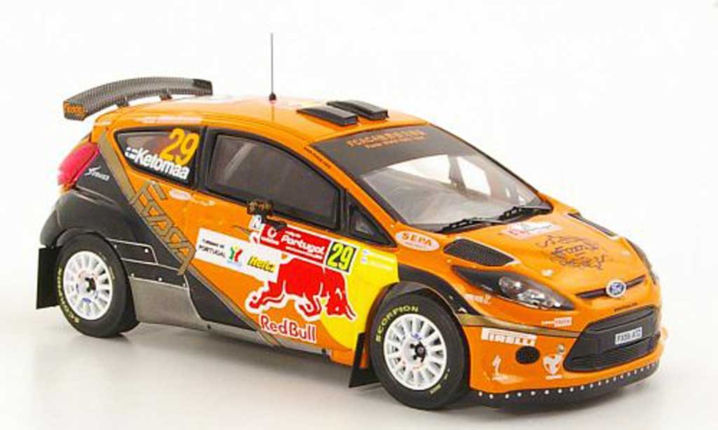 Ford Fiesta S2000 1/43 IXO S2000 No.29 J.Ketomaa / M.Stenberg S-WRC Rally Portugal 2010 modellino in miniatura