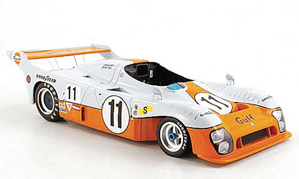 Mirage GR8 1/18 Spark No.11 Gulf J.Ickx/D.Bell 24h Le Mans 1975 modellino in miniatura