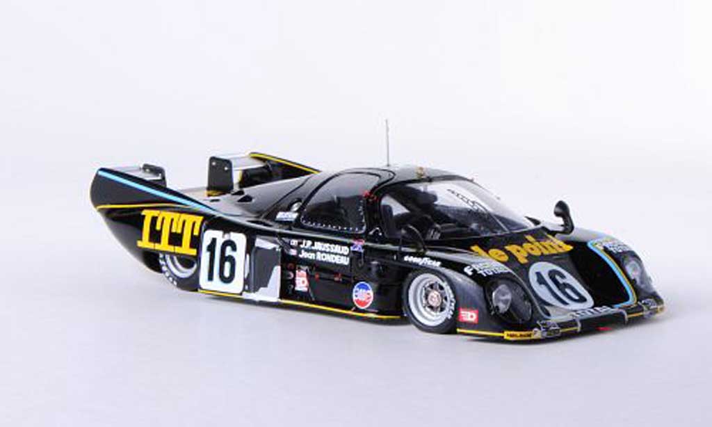 Rondeau M379B 1/43 Spark No.16 le point/ITT J./J-P.Jaussaud 24h Le Mans 1980 modellino in miniatura