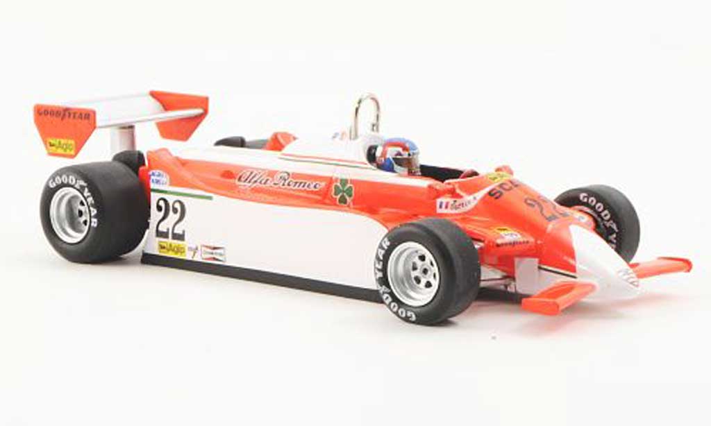 Alfa Romeo 179 1980 1/43 Spark 1980 No.22 Marlboro P.Depailler GP Monaco 1980 modellino in miniatura