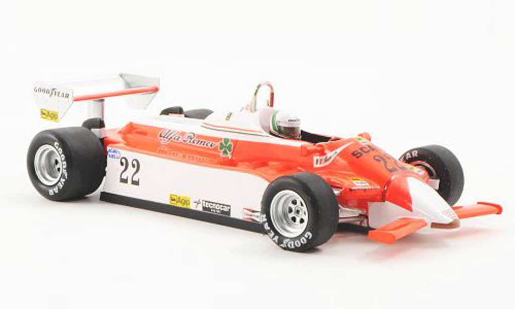 Alfa Romeo 179 1980 1/43 Spark 1980 No.22 Marlboro A.de Cesaris GP Kanada 1980 modellino in miniatura