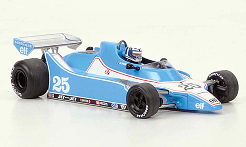 Ligier JS11 1/43 Spark 15 No.25 Gitanes D.Pironi GP Belgien 1980 modellino in miniatura