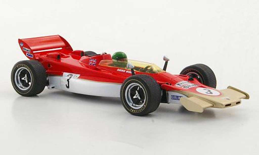 Lotus F1 1971 1/43 Spark 1971 56B No.3 R.Wisell GP Grossbritannien 1971 modellino in miniatura