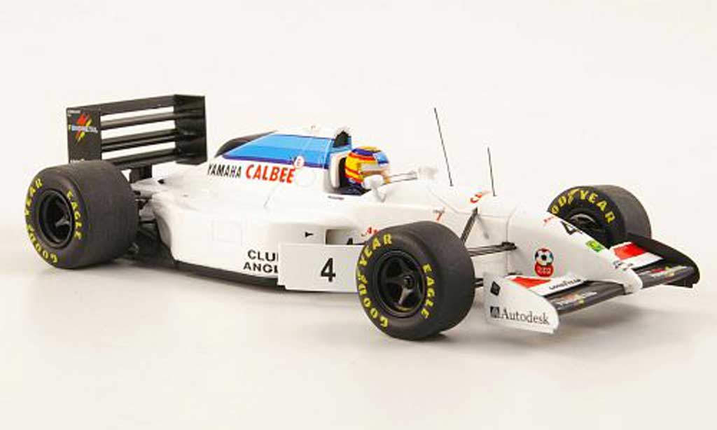 Tyrrell 022 1/43 Spark No.4 Calbee/Mild Seven GP Spanien 1994 modellino in miniatura