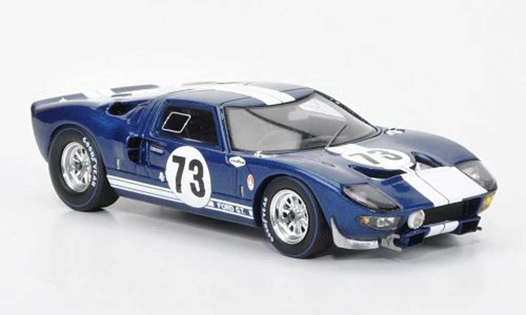 Ford GT40 1/43 Spark GT 40 No.73 K.Miles/L.Ruby 12h Daytona Continental 1965 modellino in miniatura