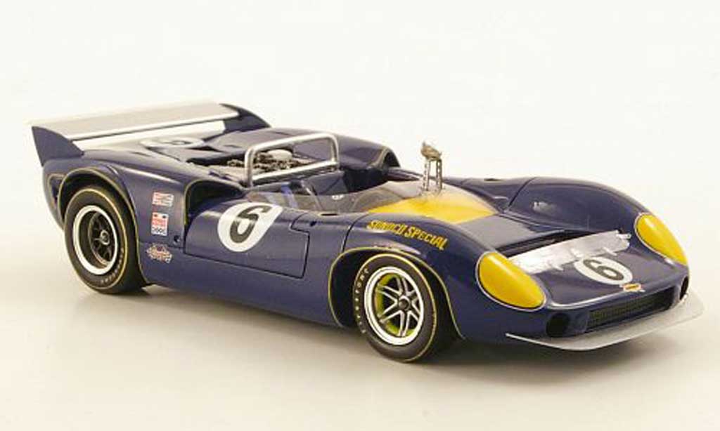 Lola T70 1967 1/43 Spark 1967 MKII No.6 M.Donohue USSRC modellino in miniatura