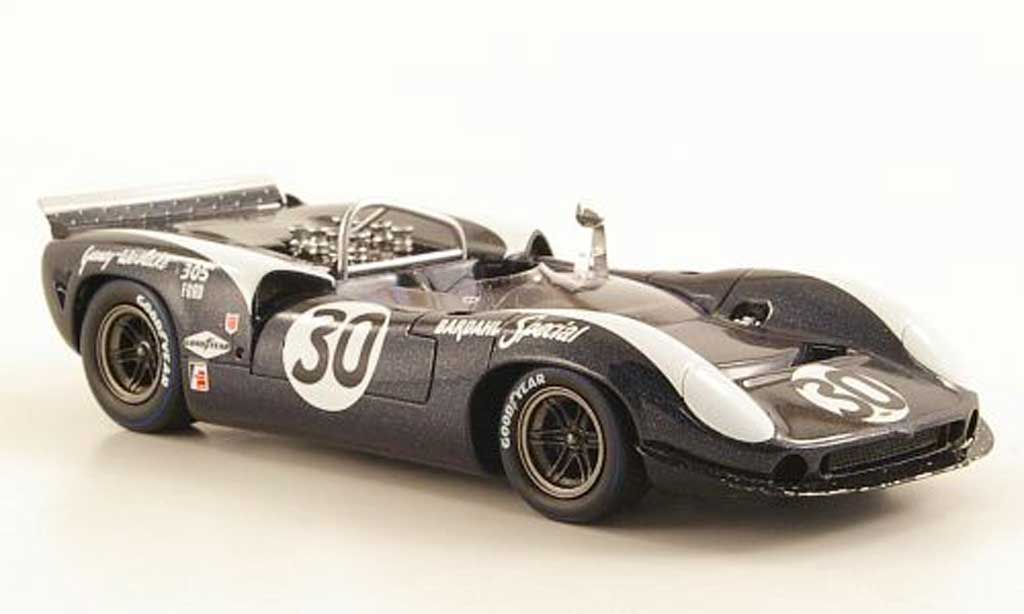 Lola T70 1966 1/43 Spark 1966 MKII No.30 Gurney-Weslake Bridgehampton modellino in miniatura
