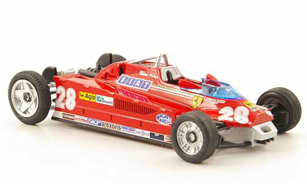 Ferrari 126 1981 1/43 Brumm 1981 CK Turbo No.28 Transportversion GP Monaco modellino in miniatura