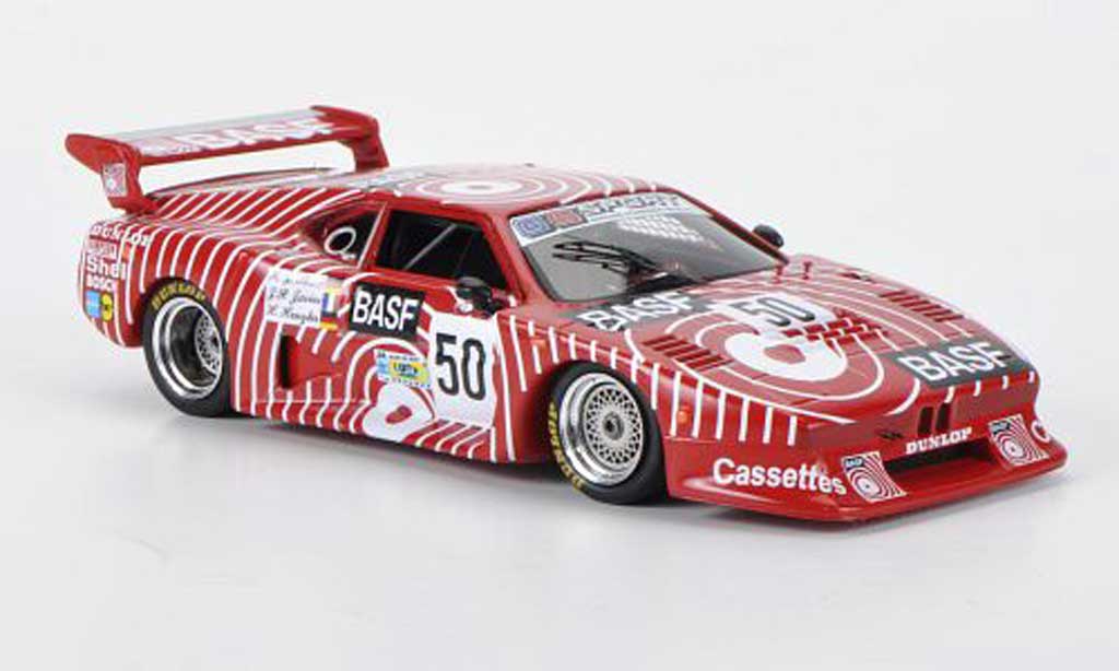 Bmw M1 1981 1/43 Spark 1981 No.50 BASF J-P.Jarier/H.Henzler/H.-J.Stuck 24h Le Mans modellino in miniatura