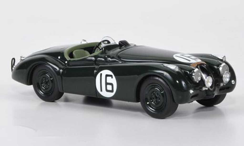 Jaguar XK 120 1/43 Spark 120 No.16 P.Whitehead/J.Marshall 24h Le Mans 1950 modellino in miniatura