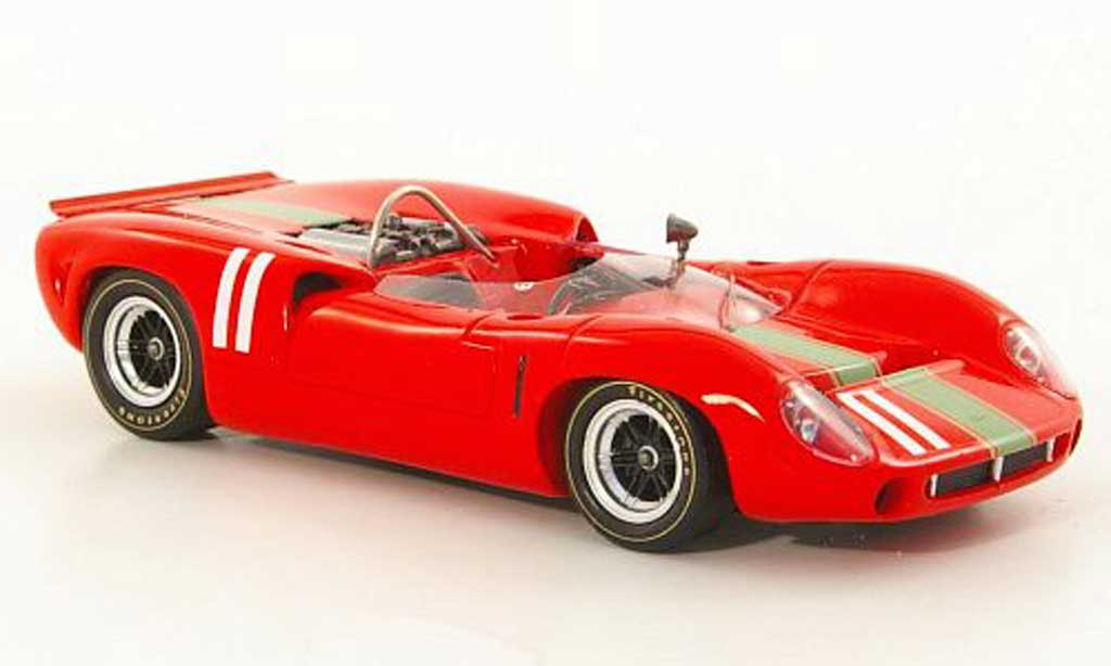 Lola T70 1966 1/43 Spark 1966 MK1 No.11 J.Surtees Players 200 Mosport modellino in miniatura