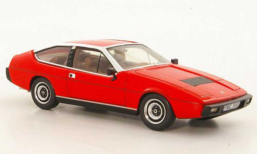 Lotus Eclat 1/43 Spark S1 rosso 1975 modellino in miniatura