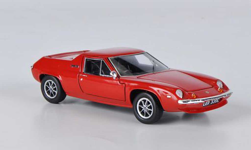 Lotus Europa 1/43 Spark Twin Cam rosso RHD 1971 modellino in miniatura